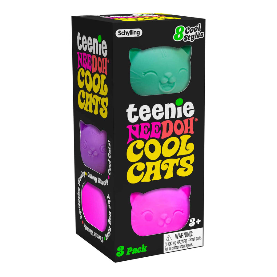 Teenie NeeDoh Cool Cats - Daily Carry